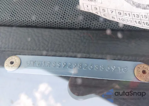 2008 Volvo S60 2.5T from USA, damaged, VIN YV1RS592982688691